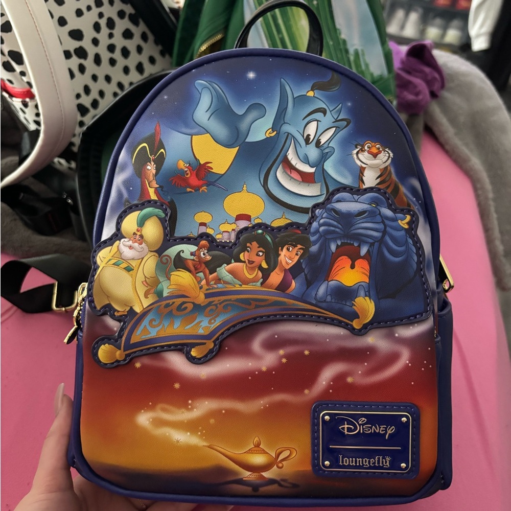 Aladdin 30th anniversary loungefly backpack
